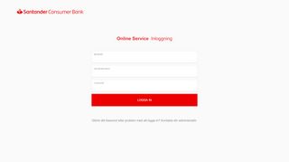
                            10. Online Service - Santander Consumer Bank