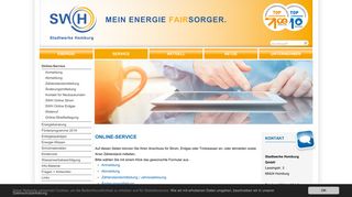 
                            1. Online-Service - Stadtwerke Homburg GmbH - mein ...