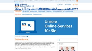 
                            13. Online-Service - Volksbank Bochum Witten eG
