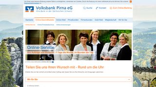 
                            5. Online-Service - Volksbank Pirna