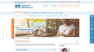 
                            3. Online-Service - Volksbank Weinheim eG