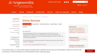 
                            9. Online Services - Angewandte