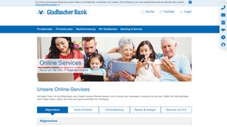 
                            3. Online-Services - Gladbacher Bank AG