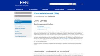 
                            9. Online Services - Hochschule Heilbronn