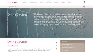 
                            7. Online Services | Insights | Linklaters