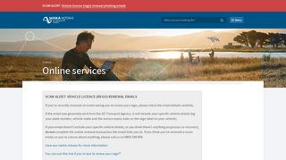 
                            3. Online services | NZ Transport Agency