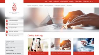 
                            5. ONLINE SERVICES | Online Banking - Al Salam Bank