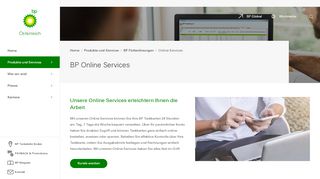 
                            4. Online Services | Optimale Kostenkontrolle | Homepage - BP