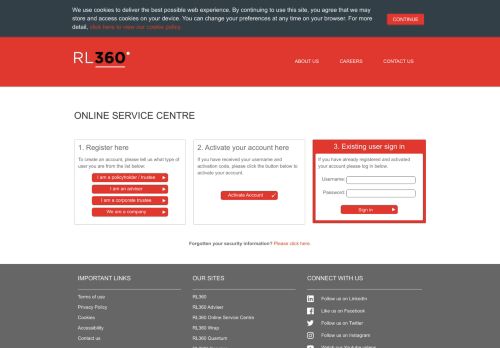 
                            11. Online services - RL360