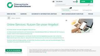 
                            10. Online-Services - Salzburg - Die Salzburger Gebietskrankenkasse