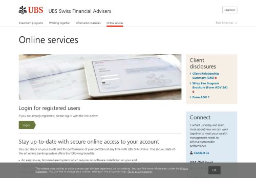 
                            3. Online services | UBS Global topics