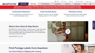 
                            12. Online Shipping & Click-N-Ship | USPS - USPS.com