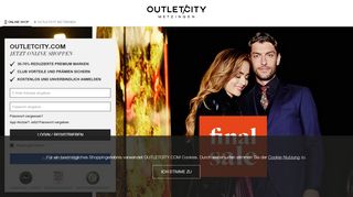 
                            1. Online Shop - Outletcity Metzingen