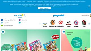 
                            4. Online-Shop PLAYMOBIL® Deutschland