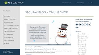 
                            3. Online Shop | secupay AG - einfach, sicher, zahlen