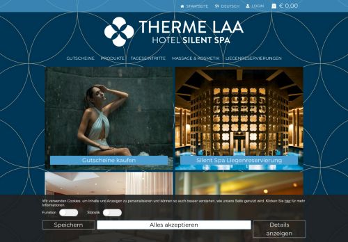 
                            11. Online Shop - Therme laa