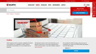 
                            2. Online Shop - Würth - - Wurth