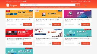 
                            7. Online Shopping Discount and Deals 2018 | Shopee Singapore