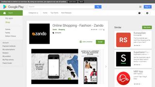 
                            5. Online Shopping - Fashion - Zando - Apps on Google Play