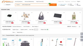 
                            2. Online Shopping India, Wholesale & Suppliers - Alibaba