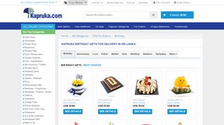 
                            13. Online Shopping - Kapruka Birthday Gifts For Delivery in Sri Lanka