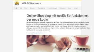 
                            7. Online-Shopping mit netID: So funktioniert der neue Login