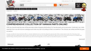 
                            5. Online Shopping of Yamaha parts is so easy now - Cmsnl.com