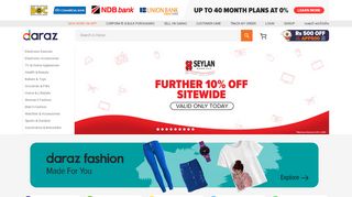 
                            4. Online Shopping Sri Lanka: Clothes, Electronics & Phones | Daraz.lk
