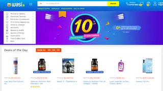 
                            9. Online Shopping Sri Lanka | Wasi.lk Online Mall with Deals and Offers