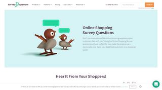 
                            5. Online Shopping Survey Questions - SurveySparrow