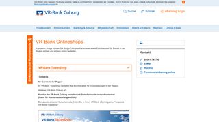 
                            11. Online Shops - VR-Bank Coburg