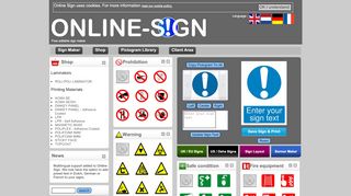 
                            3. online Sign v4 free printable safety sign maker