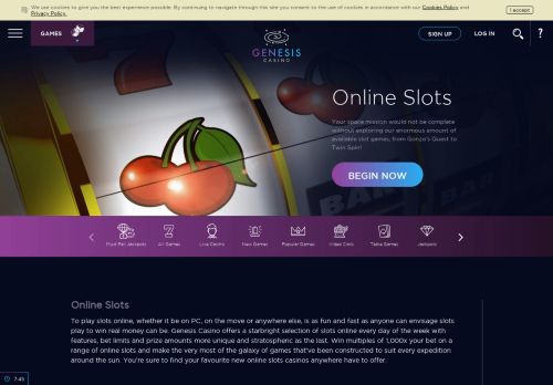 
                            2. Online Slots | Genesis Casino