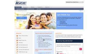 
                            4. Online Spending Account Login - Igoe Administrative Services