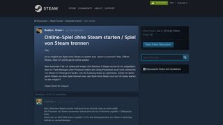 
                            6. Online-Spiel ohne Steam starten / Spiel von Steam trennen ...