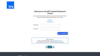 
                            1. Online Statements - BFS Capital