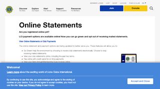 
                            10. Online Statements | Lions Clubs International