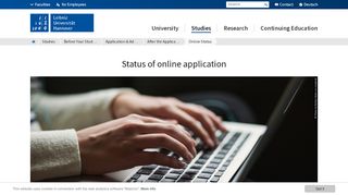 
                            2. Online Status – Leibniz Universität Hannover