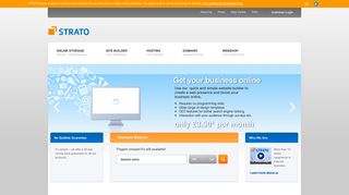 
                            11. Online storage, hosting & webshops - STRATO