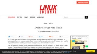 
                            9. Online Storage with Wuala | Linux Journal