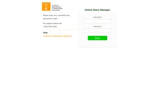 
                            7. Online Store Manager: Login