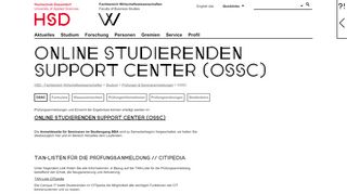 
                            3. Online Studierenden Support Center (OSSC)