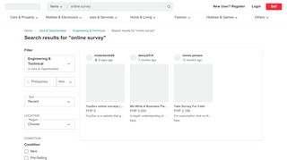 
                            11. online survey | Jobs | Carousell Philippines