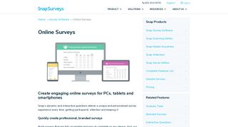 
                            8. Online Surveys | Snap Surveys