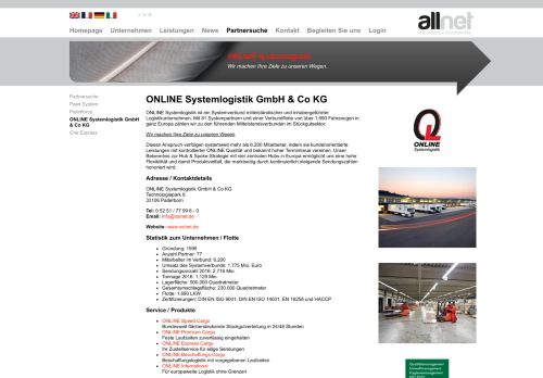 
                            4. ONLINE Systemlogistik GmbH & Co KG - Allnet