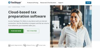 
                            13. Online Tax Software (Cloud-Based) | TaxSlayer Pro Web