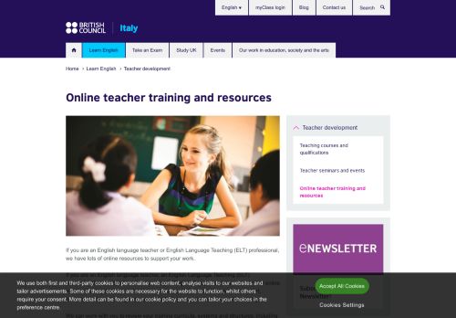 
                            12. Online teacher training and resources | British Council