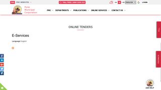 
                            5. online tenders | Pune Municipal Corporation