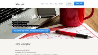 
                            5. Online Terminplaner | Jetzt kostenlosen Zugang einrichten! - Bileico