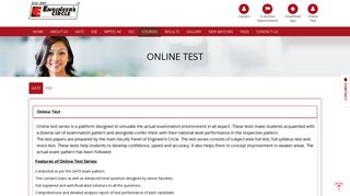 
                            1. Online Test Series | Engineer's Circle